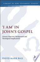 'I am' in John's Gospel : literary function, background, and theological implications