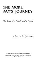 One more day's journey : the story of a family and a people
