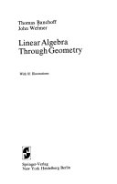 Linear algebra through geometry