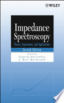 Impedance spectroscopy : theory, experiment, and applications
