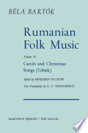 Rumanian Folk Music Carols and Christmas Songs (Colinde)