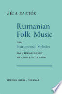 Rumanian Folk Music Instrumental Melodies