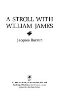 A stroll with William James