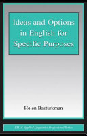 Ideas and options in English for specific purposes