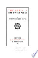 The retinue : and other poems