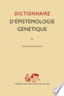 Dictionnaire D’épistémologie Génétique
