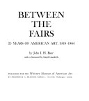 Between the fairs : 25 years of America art, 1939-1964