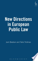 New Directions in European Public Law.
