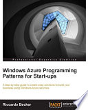 Windows Azure programming patterns for start-ups
