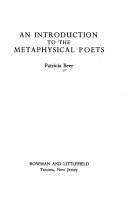 An introduction to the metaphysical poets.