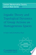 Ergodic theory and topological dynamics of group actions on homogeneous spaces