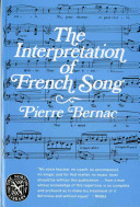 The interpretation of French song