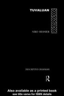 Tuvaluan : a Polynesian language of the Central Pacific