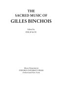The sacred music of Gilles Binchois