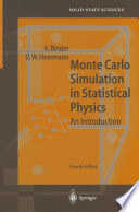 Monte Carlo Simulation in Statistical Physics An Introduction