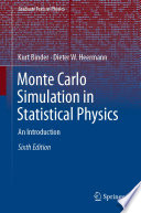 Monte Carlo Simulation in Statistical Physics An Introduction