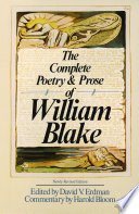 The complete poetry and prose of William Blake