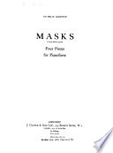 Masks : four pieces for pianoforte
