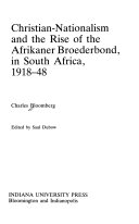 Christian nationalism and the rise of the Afrikaner Broederbond in South Africa, 1918-48