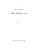 Illusion and reality : fashion in France, 1700-1900 : the Museum of Fine Arts, Houston, September 10, 1986-January 11, 1987