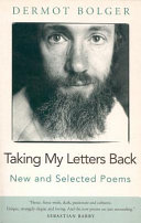 Taking my letters back : new and selected poems