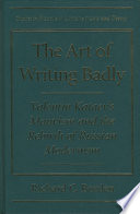 The art of writing badly : Valentin Kataev's mauvism and the rebirth of Russian modernism