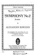 Symphony no. 2 : b minor = h-moll = si mineur