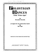 Polovtsian dances : from "Prince Igor"