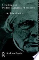 Schelling and modern European philosophy : an introduction