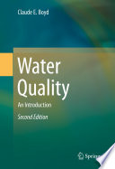 Water Quality An Introduction