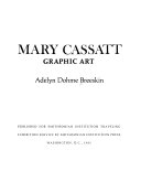 Mary Cassatt : graphic art