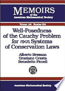 Well-posedness of the Cauchy problem for nxn systems of conservation laws
