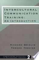 Intercultural Communication Training : an Introduction.