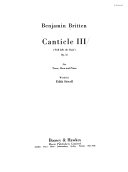 Canticle III. Still falls the rain : op. 55, for tenor, horn, and piano.