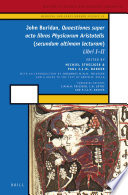 Quaestiones super octo libros physicorum Aristotelis (secundum ultimam lecturam) libri I-II