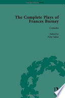 The complete plays of Frances Burney