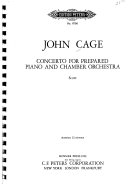 Concerto for prepared piano and chamber orchestra