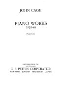 Piano works, 1935-48 : piano solo