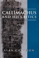 Callimachus and his critics