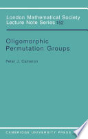 Oligomorphic permutation groups