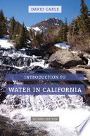 Introduction to water in California