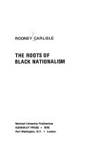 The roots of Black nationalism