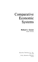 Comparative economic systems