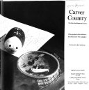 Carver country : the world of Raymond Carver