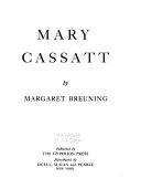 Mary Cassatt,