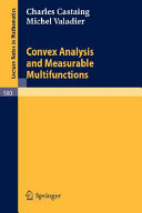 Convex analysis and measurable multifications