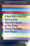 A new meta-heuristic optimization algorithm based on the string theory paradigm from physics
