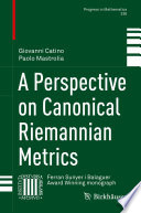 A perspective on canonical Riemannian metrics