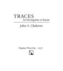 Traces : an investigation in reason