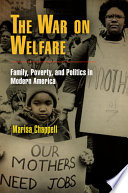 The war on welfare : family, poverty, and politics in modern America